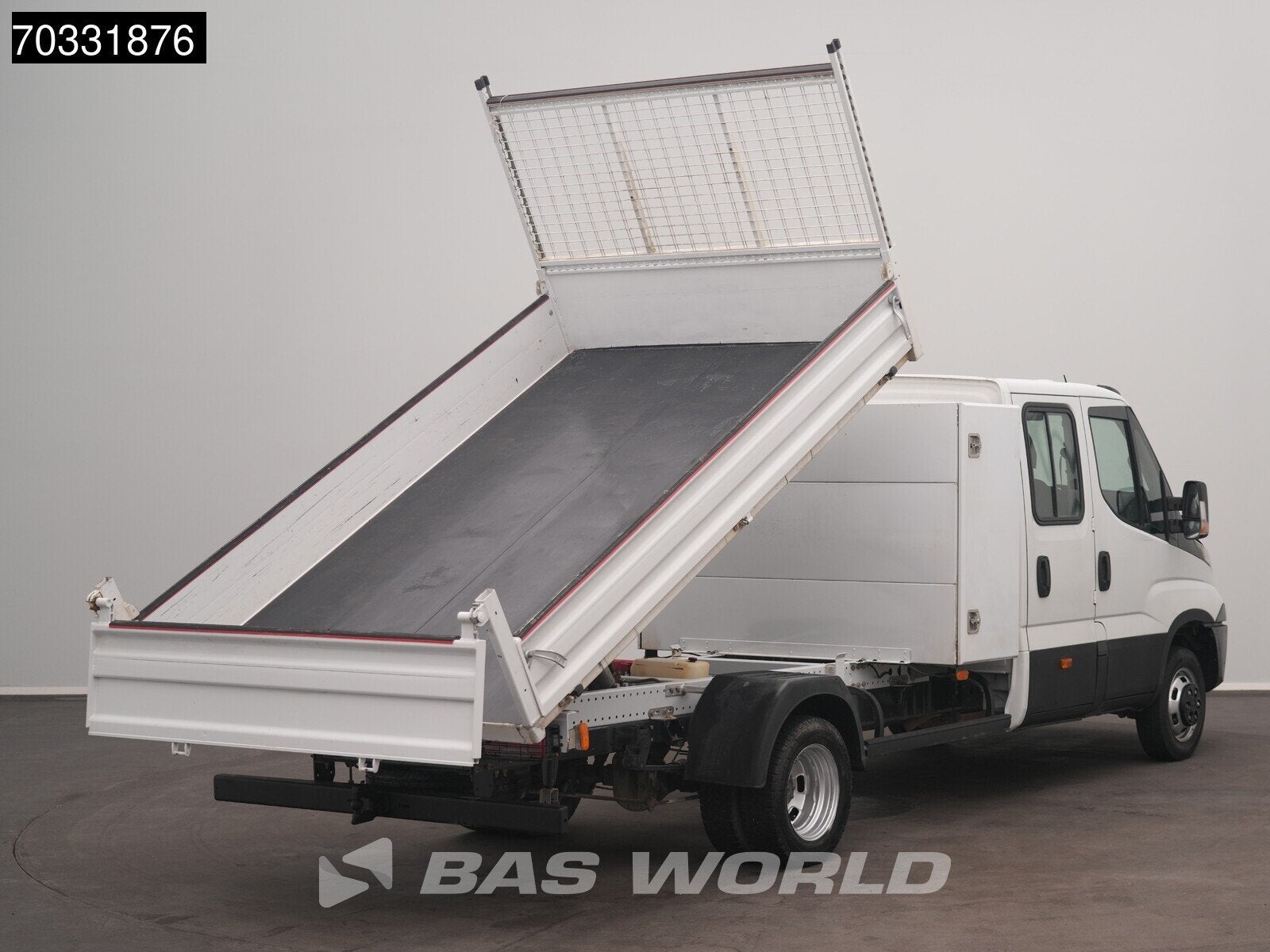 Iveco Daily 35C14 Kipper Dubbele Cabine Dubbellucht 3,5t Tre, Gebruikt, Euro 6, Iveco, Wit