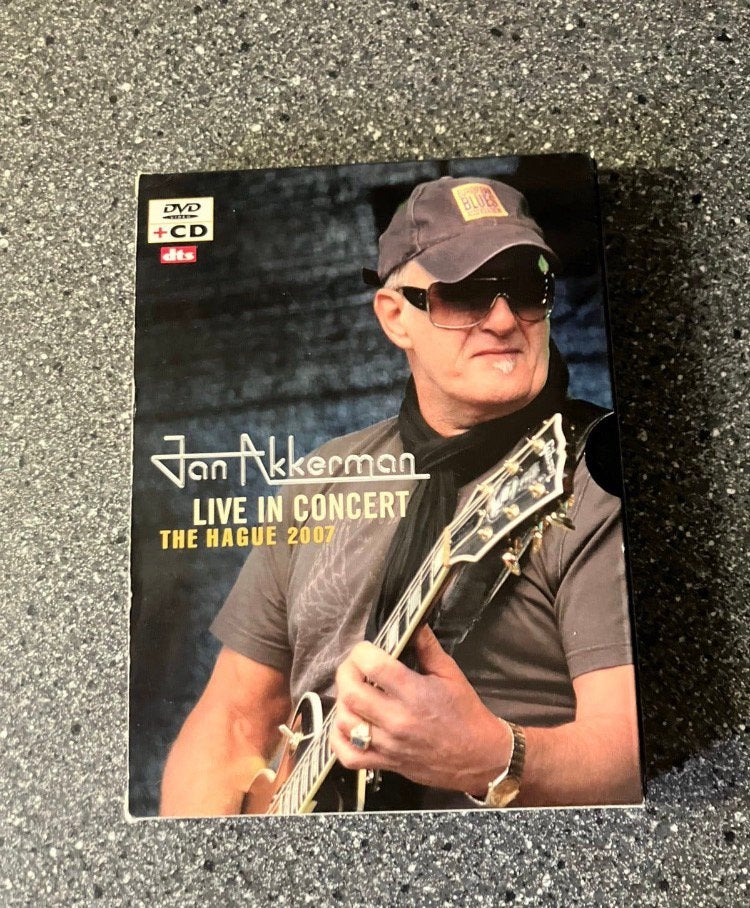Jan Akkerman - Live In Concert 2007 (Dvd + CD), Alle leeftijden, Ophalen of Verzenden, Zo goed als nieuw