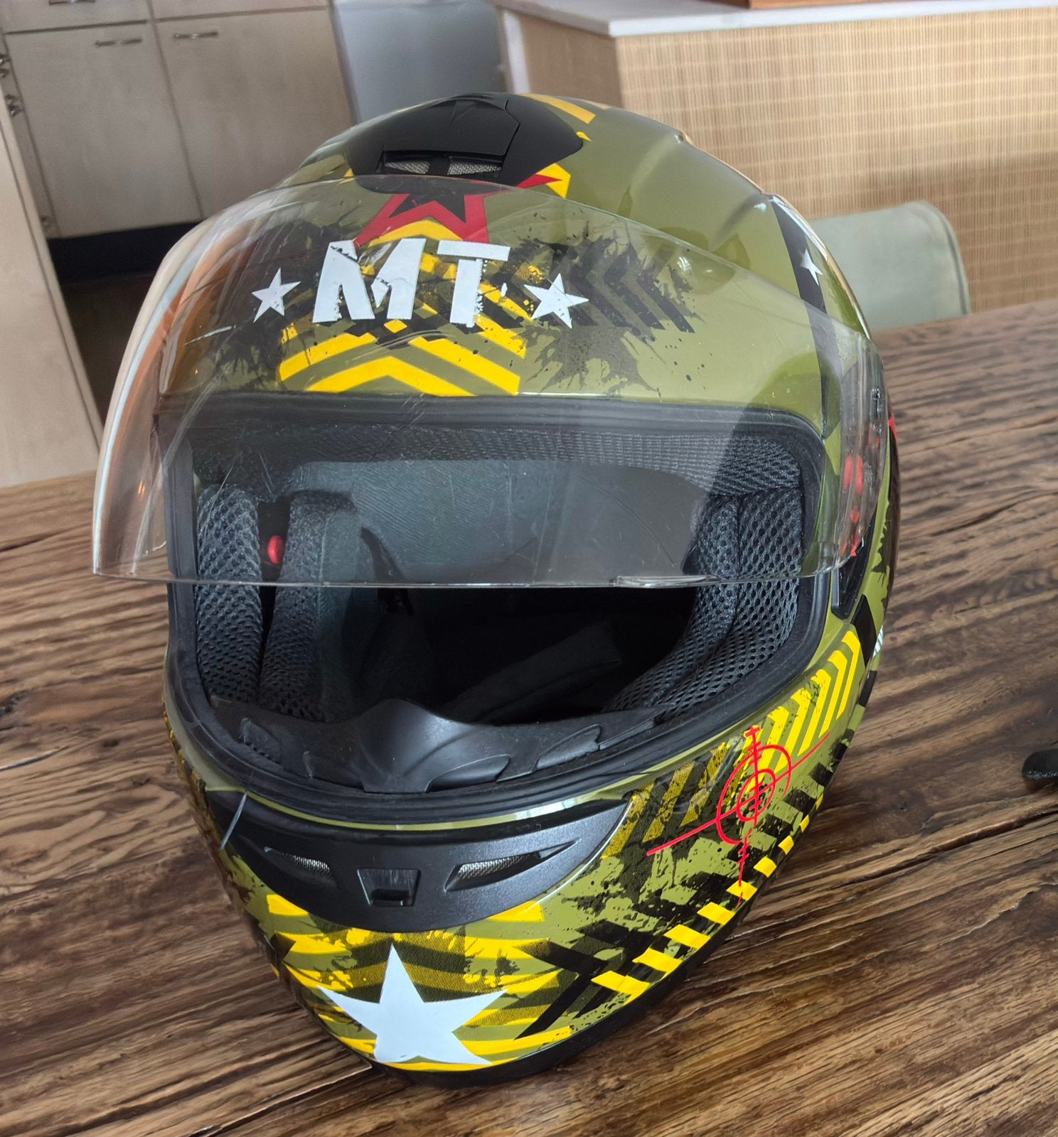 MT BRIGADE scooter/motor helm - Maat M (57-58), M, Integraalhelm, Tweedehands, Ophalen