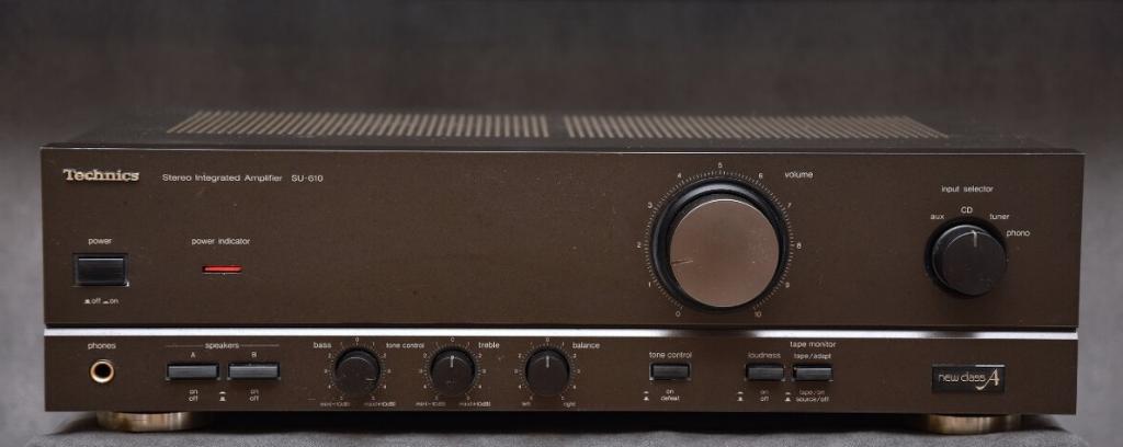 Technics SU-610 versterker      Lees tekst!, Ophalen of Verzenden, Gebruikt, Minder dan 60 watt, Overige merken