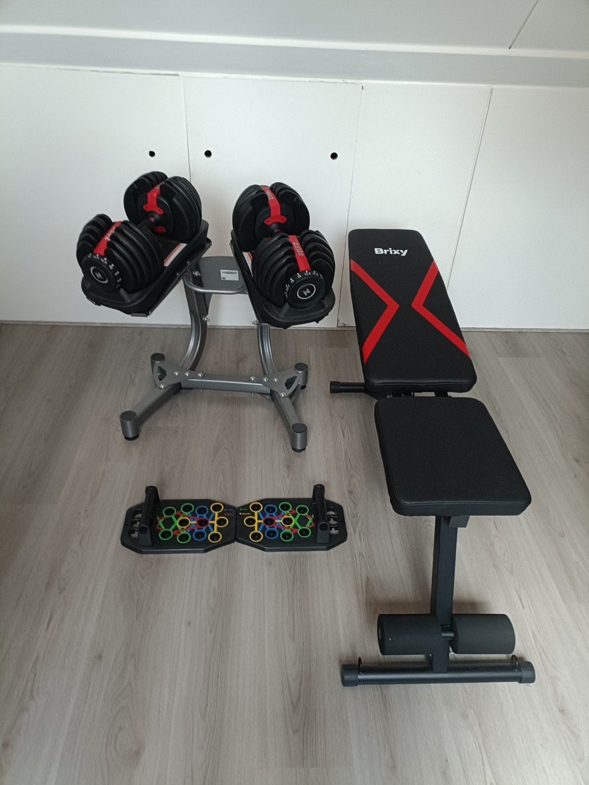 Dumbbells tot 24 kilo, Sport en Fitness, Fitnessmaterialen, Ophalen, Zo goed als nieuw, Dumbbell