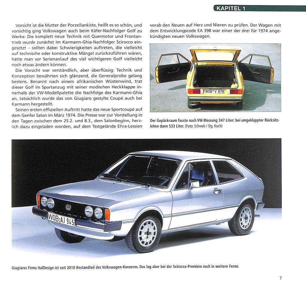 VW Scirocco & Corrado, Verzenden, Nieuw, Joachim Kuch, Volkswagen