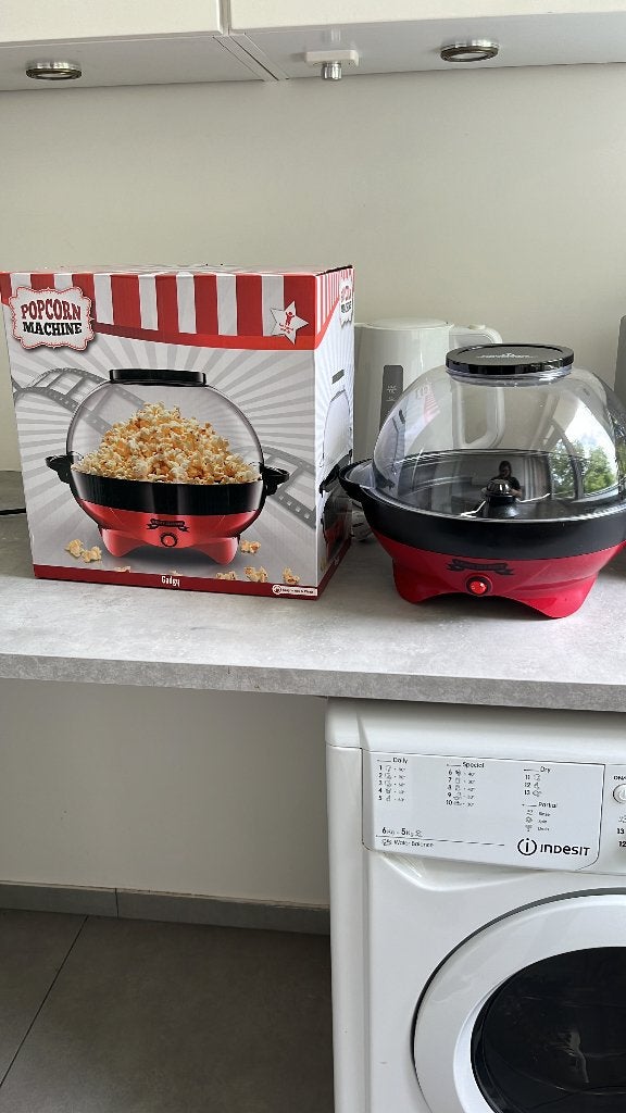 Popcornmachine - Zo goed als nieuw, Ophalen, Overige typen, Kunststof, Zo goed als nieuw