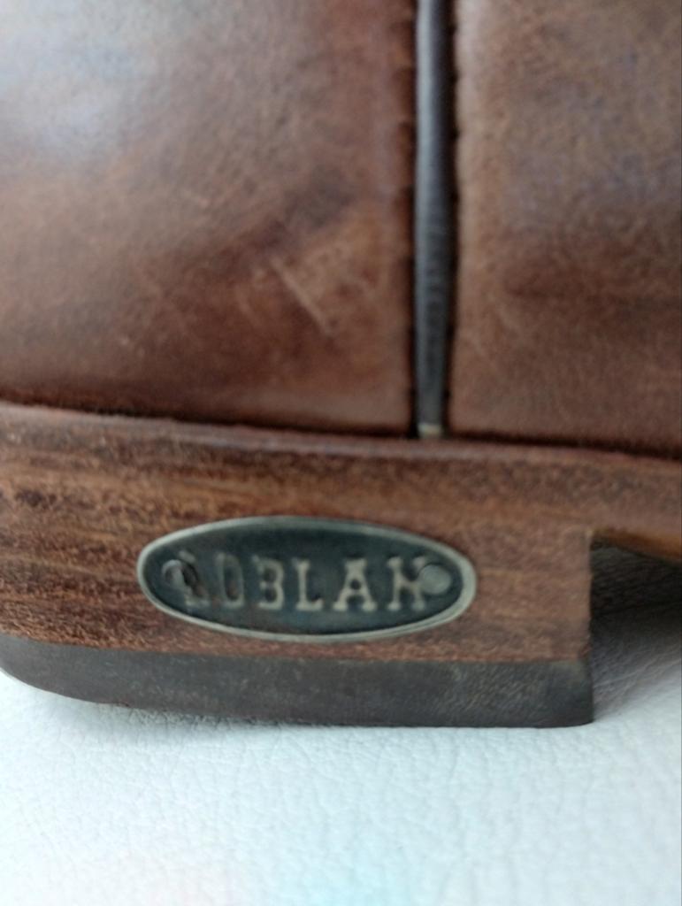 Cowboylaarzen Loblan, Ophalen, Zo goed als nieuw, Bruin, Hoge laarzen