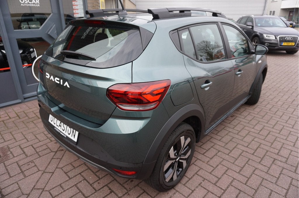 Dacia SANDERO Stepway 1.0 TCe 90 Expression Automaat, Auto's, Dacia, Stof, Grijs, 92 pk, 3 cilinders