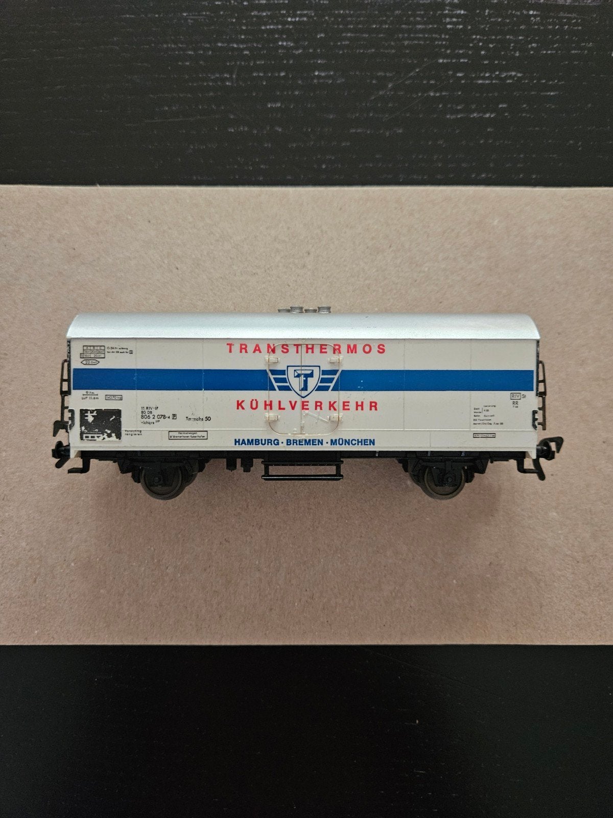 Fleischmann 5340 koelwagen Transthermos, Ophalen of Verzenden, Gelijkstroom, Wagon, Fleischmann