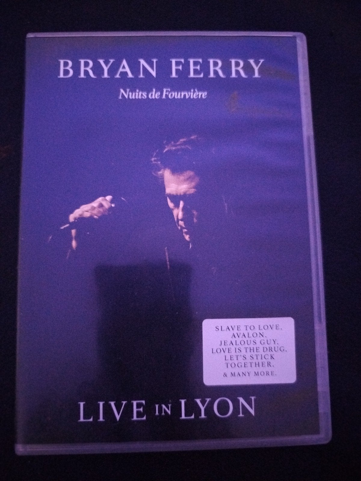 BRYAN FERRY LIVE IN LYON NUITS DE FOURVIERE DVD, Engels, Alle leeftijden, Ophalen of Verzenden, Zo goed als nieuw