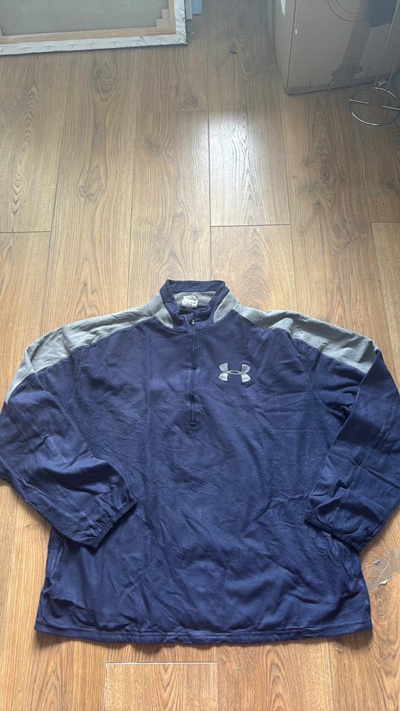 Trui onder armour, Kleding | Heren, Truien en Vesten, Ophalen of Verzenden, Gedragen, Maat 56/58 (XL), Blauw
