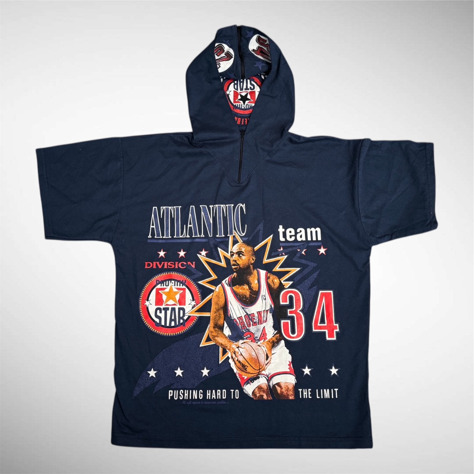 Bootleg Charles Barkley NBA hoodie maat M L basketball shirt, Ophalen of Verzenden, Zo goed als nieuw, Kleding