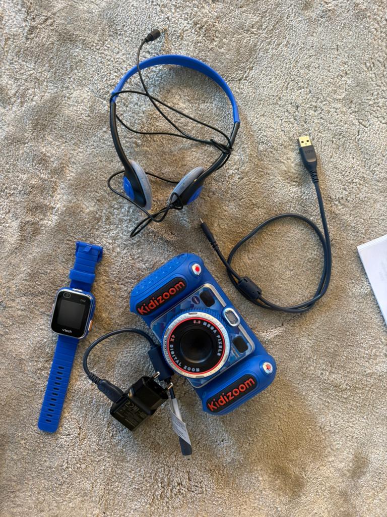 Kidizoom camera en horloge inclusief beschrijving, Ophalen of Verzenden, 4 tot 6 jaar