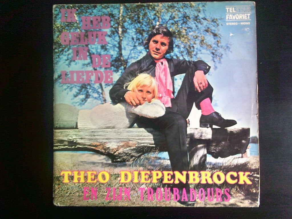 Theo en z'n Troubadours - Ik Heb Geluk In De Liefde ( lp ), Cd's en Dvd's, Vinyl | Nederlandstalig, Gebruikt, Fotohoes, Ophalen of Verzenden