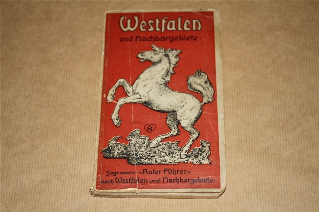 Westfalen und Nachbargebiete - Roter Führer 1909 !!, Boeken, Ophalen of Verzenden, Gelezen, Europa