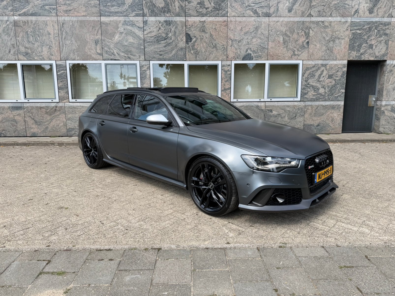 Audi RS6 ORGINELE LAK 4.0 445KW Quattro Avant 2014 Grijs, Automaat, 8 cilinders, 10 km/l, Vierwielaandrijving