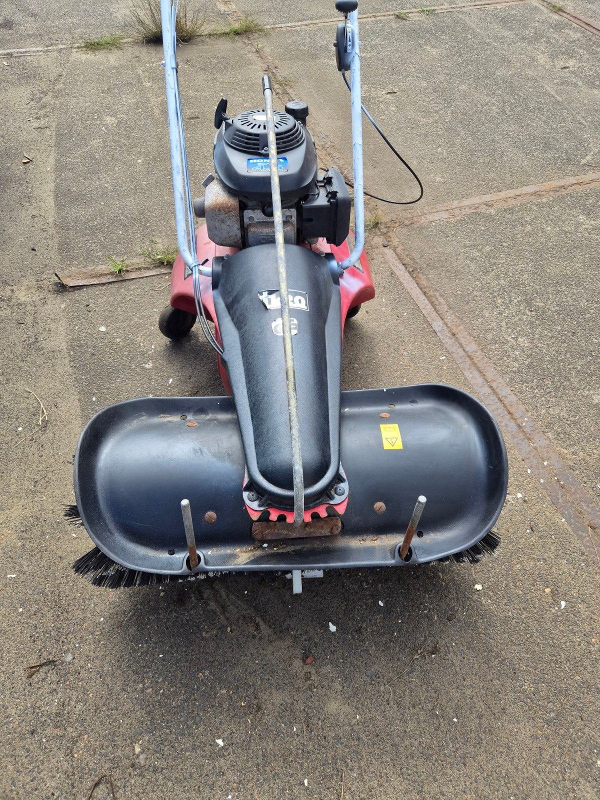 Tielbürger TK20 veegmachine met Honda GCV135 motor, Ophalen of Verzenden, Gebruikt, Tielbürger