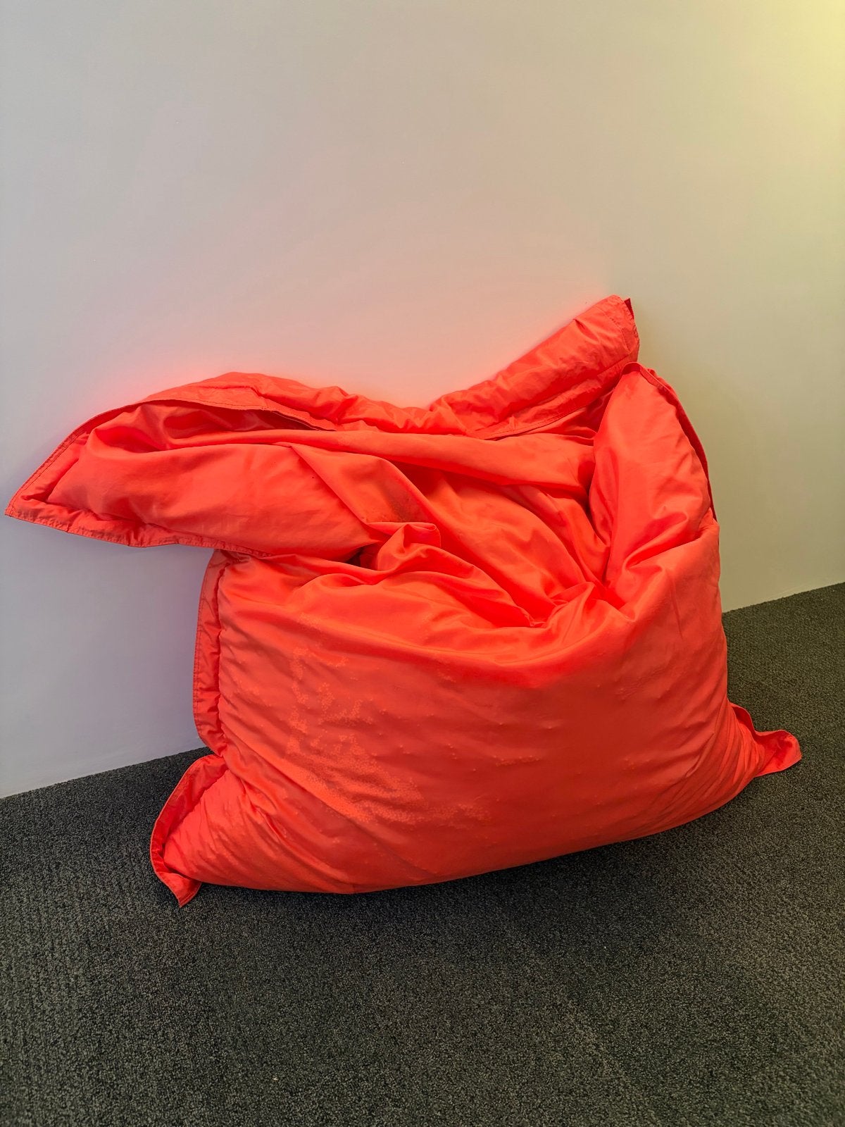 Fatboy Original Zitzak - Oranje, Huis en Inrichting, Zitzakken, Ophalen, Gebruikt, Oranje, Zitzak