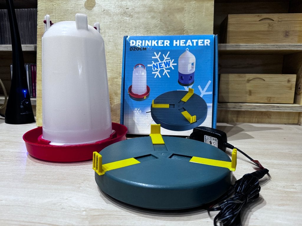 ✅ Baljonet Drinkbak & Drinkbak verwarmer, Dieren en Toebehoren, Ophalen of Verzenden, Zo goed als nieuw, Drinken en Voederen