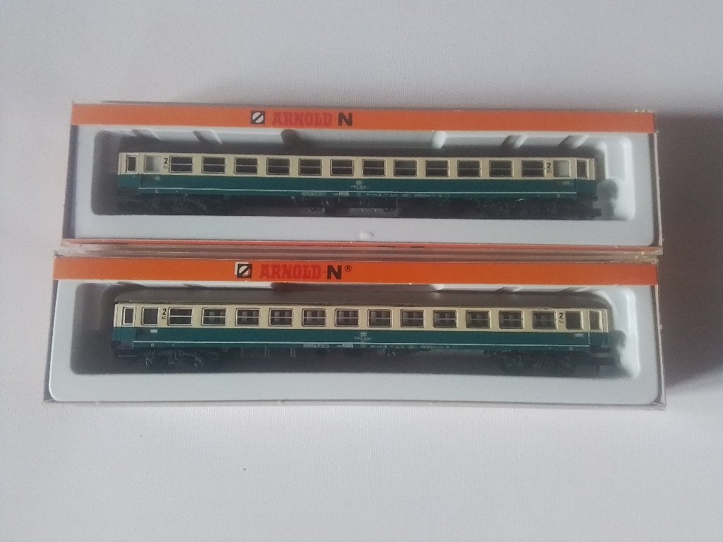 Arnold Spur N 2 Schnellzugwaggons, Arnold, Gelijkstroom, Verzenden, Wagon
