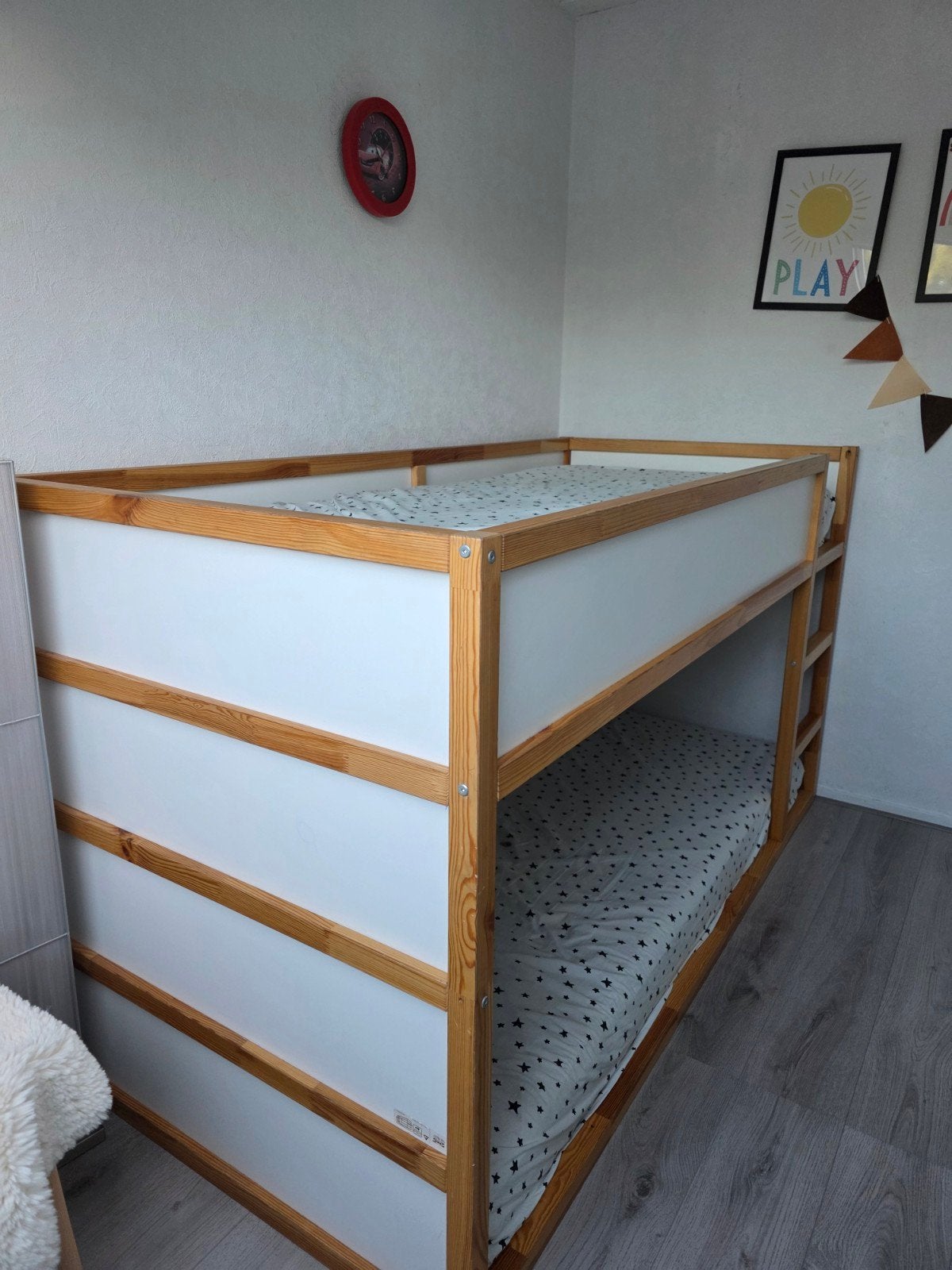 IKEA Kura bed met bedtent, Huis en Inrichting, Ophalen, Gebruikt, 90 cm, Eenpersoons