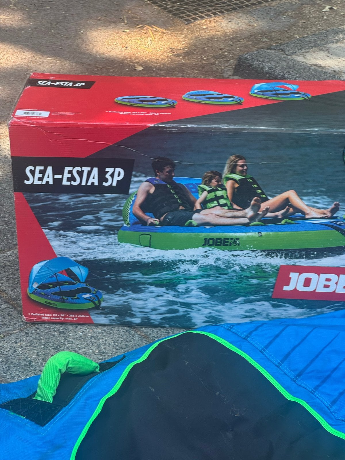 Jobe Sea-Esta 3 persoons funtube -, Watersport en Boten, Ophalen of Verzenden, Zo goed als nieuw
