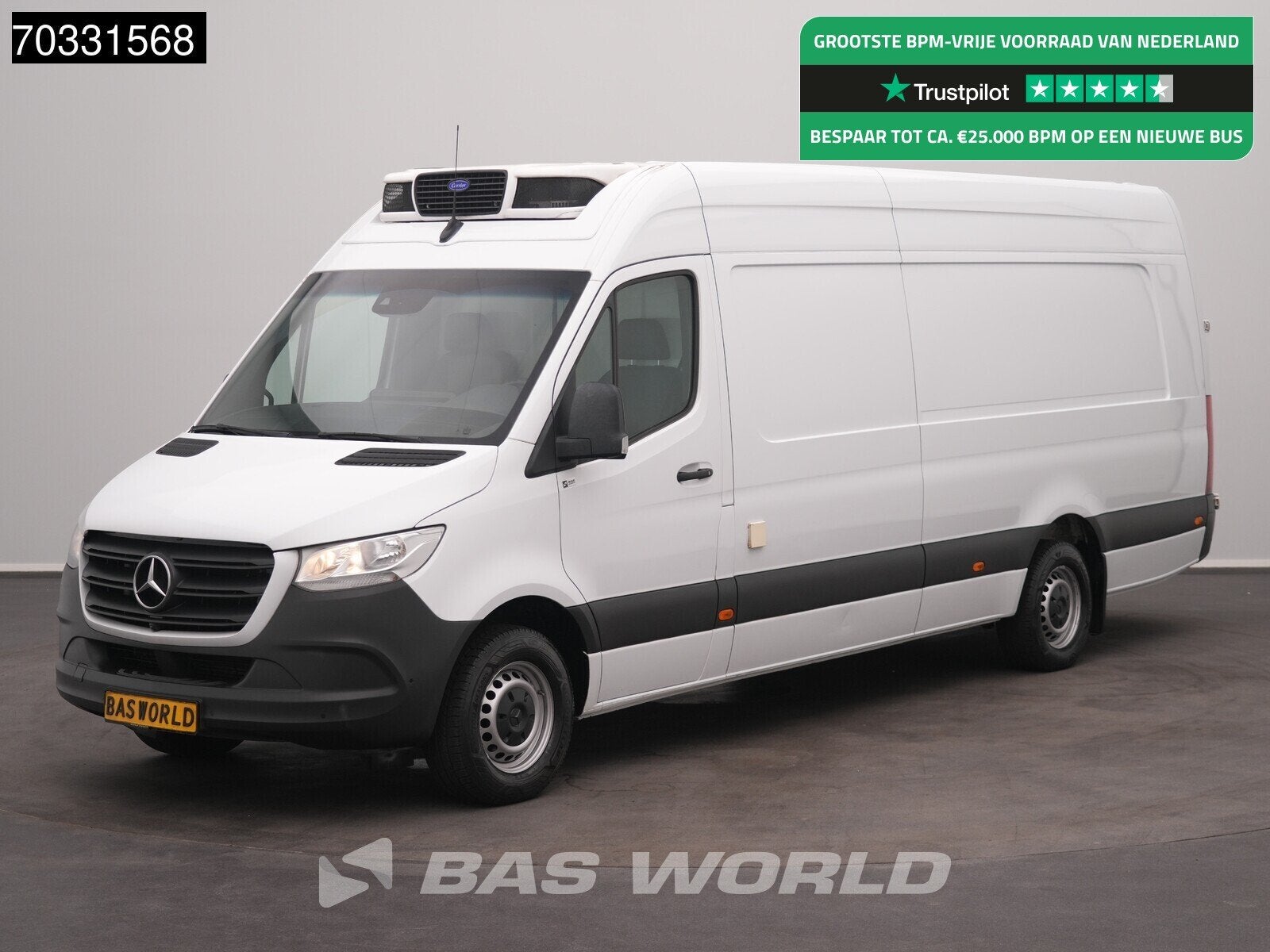 Mercedes Sprinter 319 CDI 3.0L V6 Automaat Koelwagen Vriezer, Automaat, Euro 6, 190 pk, 2000 kg