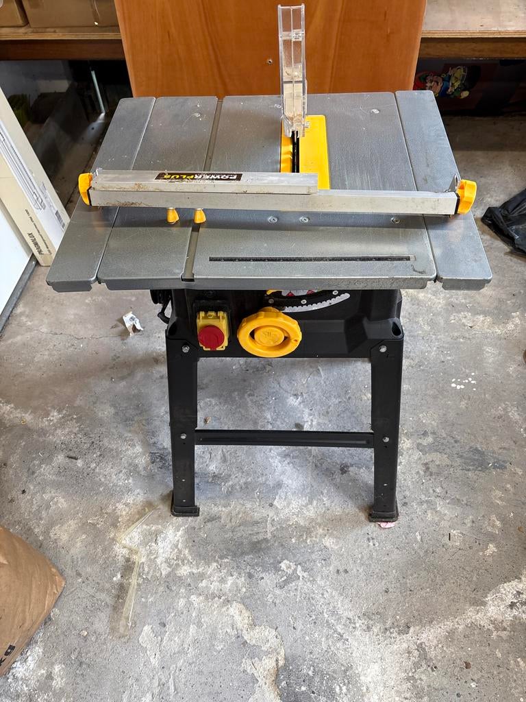 Powerplus tafelzaag, Ophalen, Gebruikt, Cirkelzaag, 30 tot 70 mm