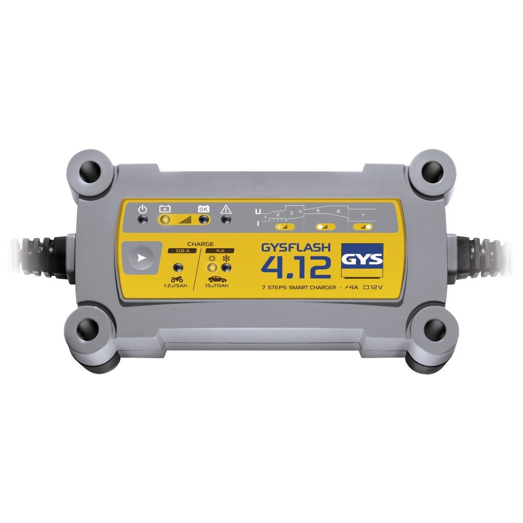 GYS 029422 GYSFLASH 4.12 auto-acculader, Gebruikt