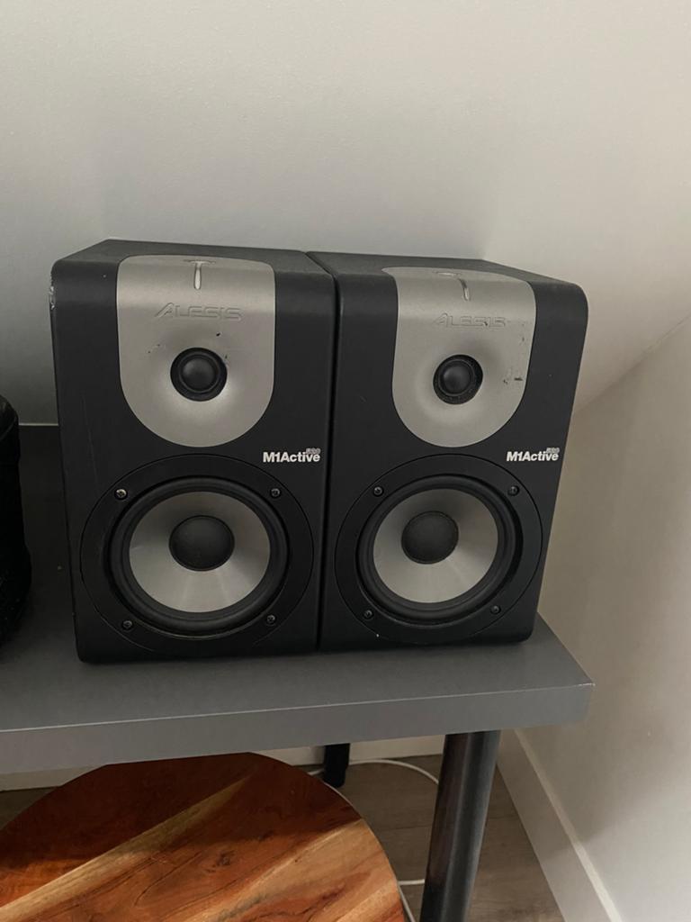 Alesis M1Active 520 USB Studiomonitoren (set van 2), Audio, Tv en Foto, Luidsprekers, Gebruikt, 60 tot 120 watt, Overige merken