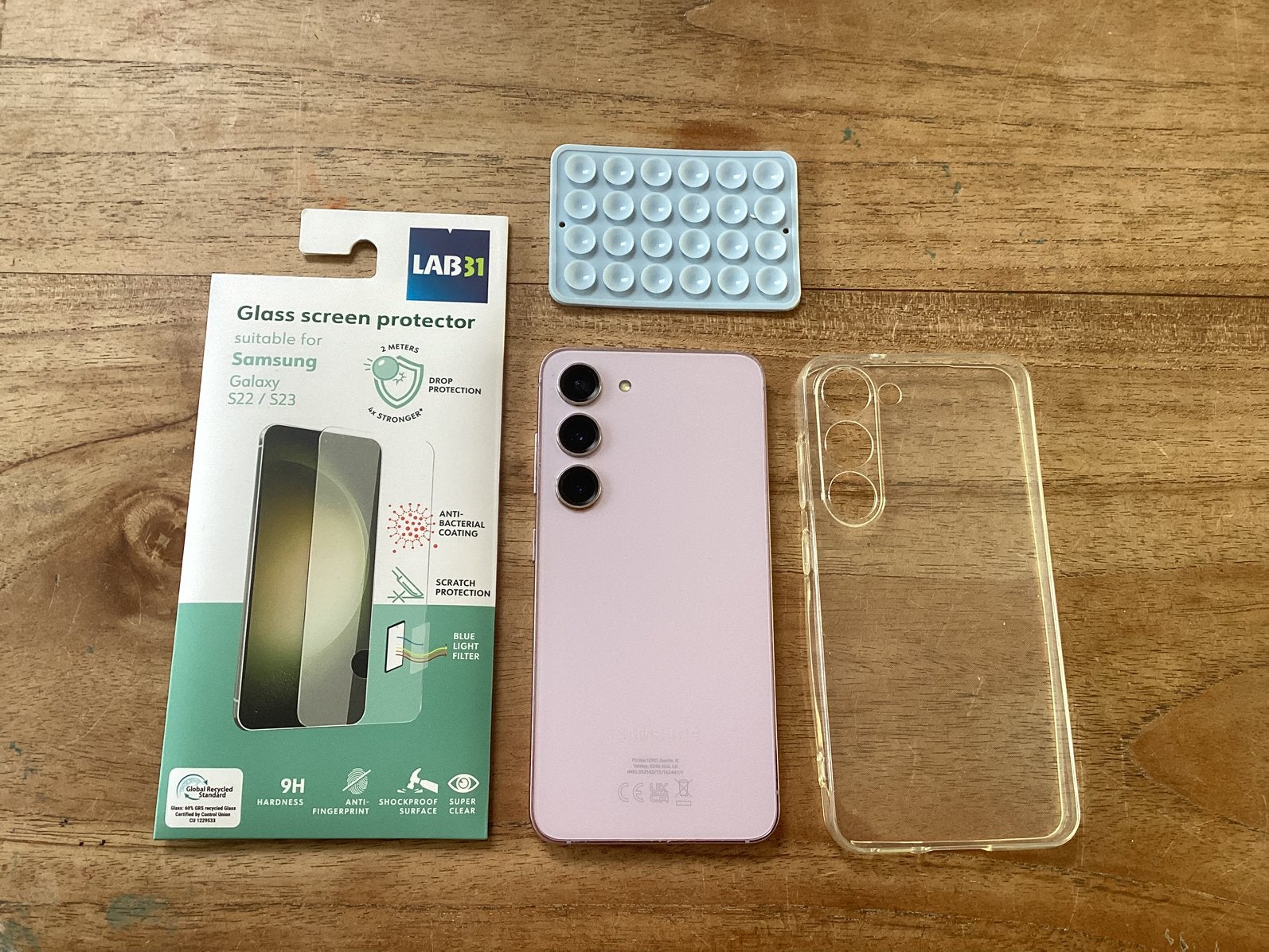 Foto 2 van Samsung galaxy S23 - 256GB - Lavendel