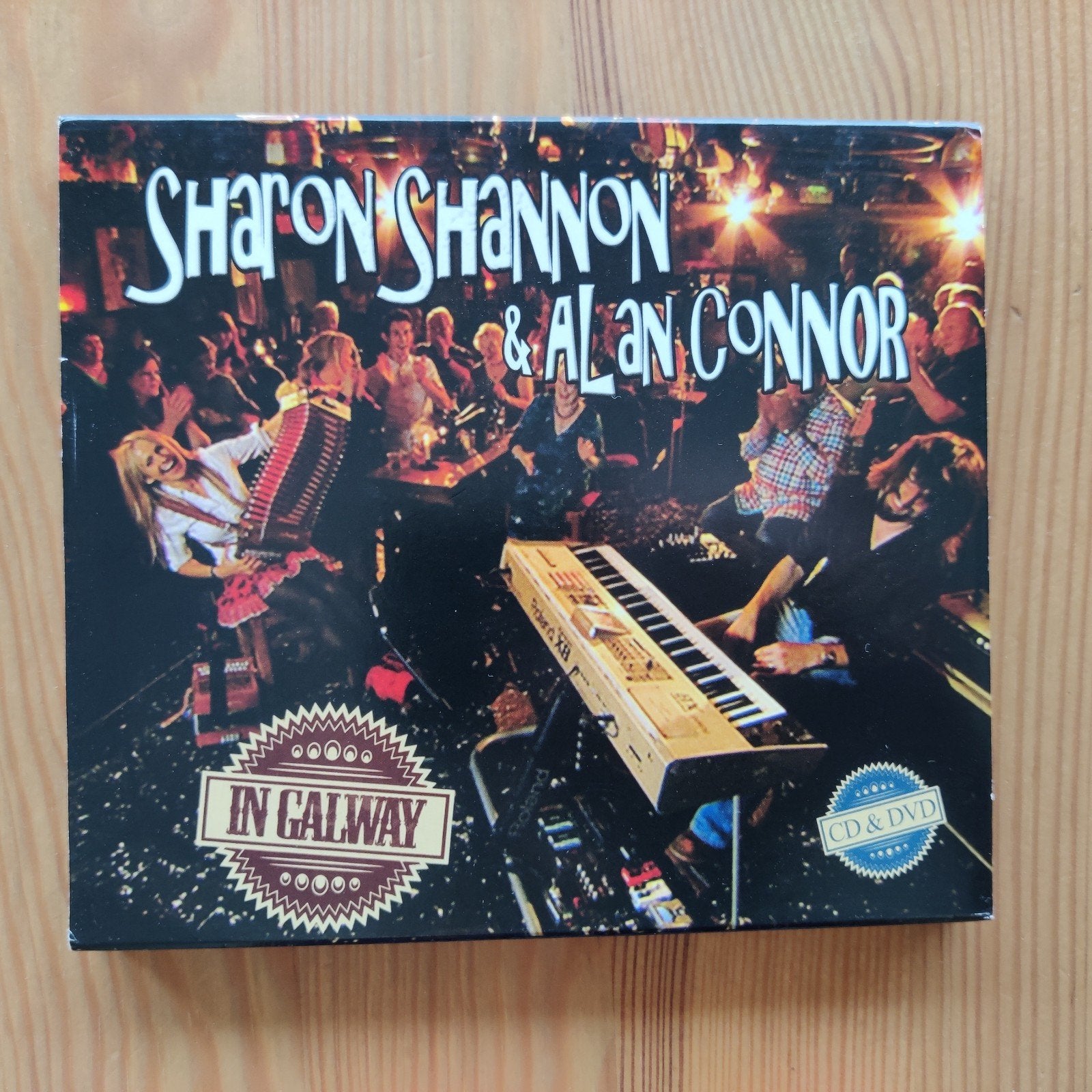 Sharon Shannon & Alan Connor - In Galway CD & DVD, Gebruikt, Live-album, Keltisch, Inclusief boekje