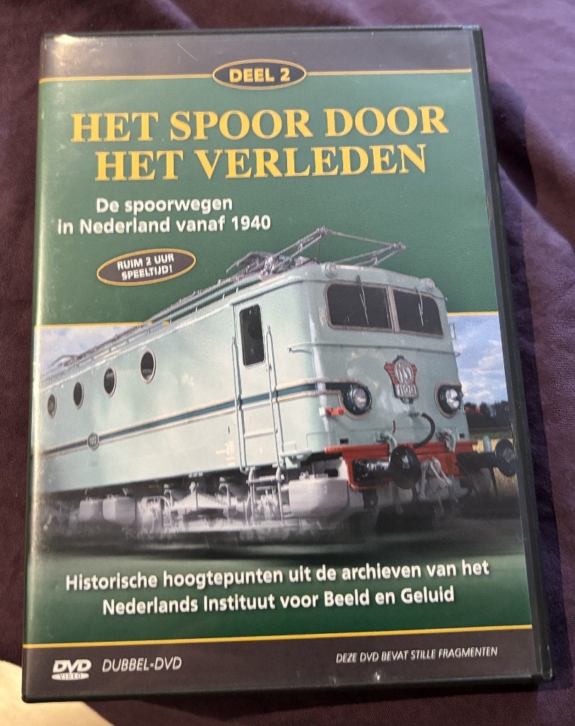 Het spoor door het verleden, deel 2 (DVD), Alle leeftijden, Ophalen of Verzenden, Zo goed als nieuw