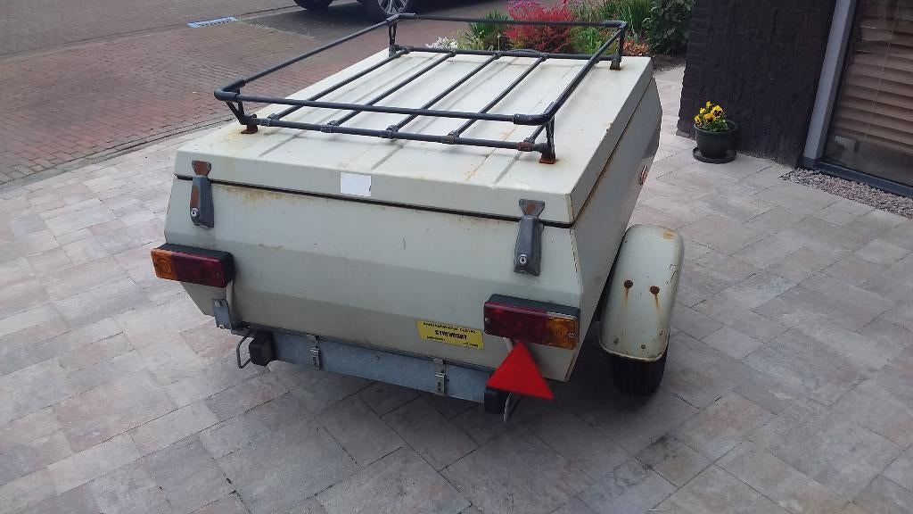 Aanhangwagen Pinto ex DDR, Ophalen, Gebruikt