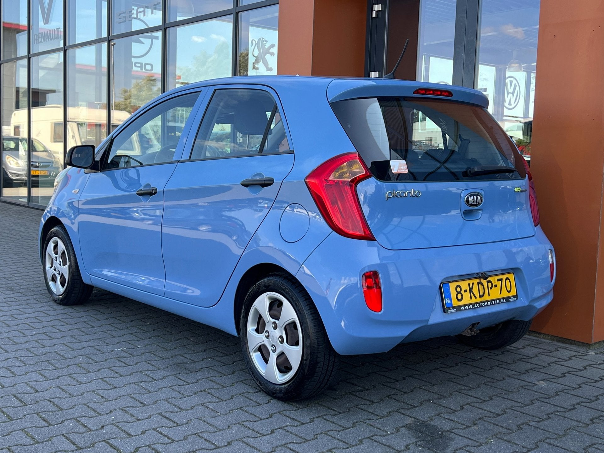 Kia Picanto 1.0 5deurs|Navi|Cruise|Isofix|Bluetooth|APK 2027, Auto's, Voorwielaandrijving, Euro 5, Gebruikt, Origineel Nederlands