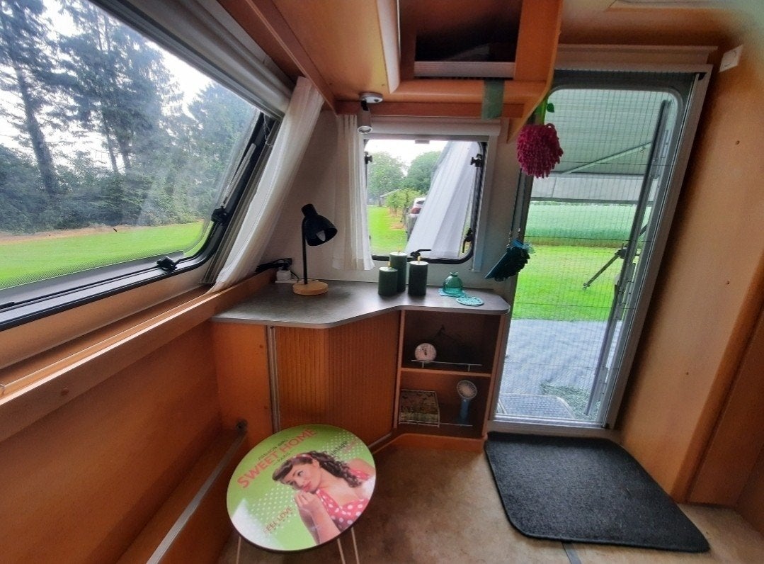 KIP VISION KV41TVB met panoramadak + hagelbestendighefdak, Luifel, Kip, Frans bed, Kleine zit