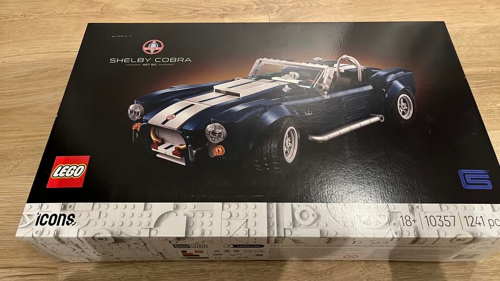 Lego Icons 10357 Shelby Cobra., Ophalen of Verzenden, Zo goed als nieuw