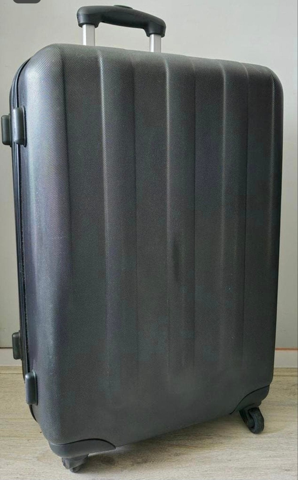 Princess Traveller koffer zwart ca 60x42x25 cm, Sieraden, Tassen en Uiterlijk, Koffers, Gebruikt, Hard kunststof, 35 tot 45 cm