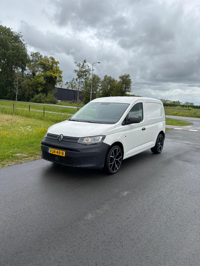 Volkswagen Caddy Cargo 2.0 TDI L1h1 2021 Wit, Voorwielaandrijving, Stof, 74 pk, 4 cilinders