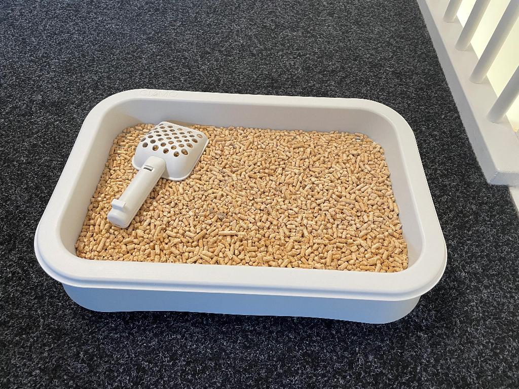 Kattenbak, Ophalen of Verzenden, Zo goed als nieuw, Open