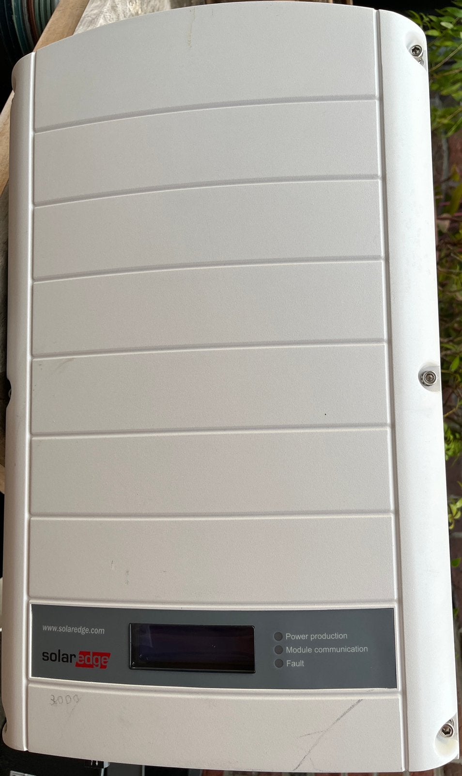 SolarEdge SE3000 omvormer garantie t/m maart 2028, Ophalen of Verzenden, Gebruikt, Overige typen