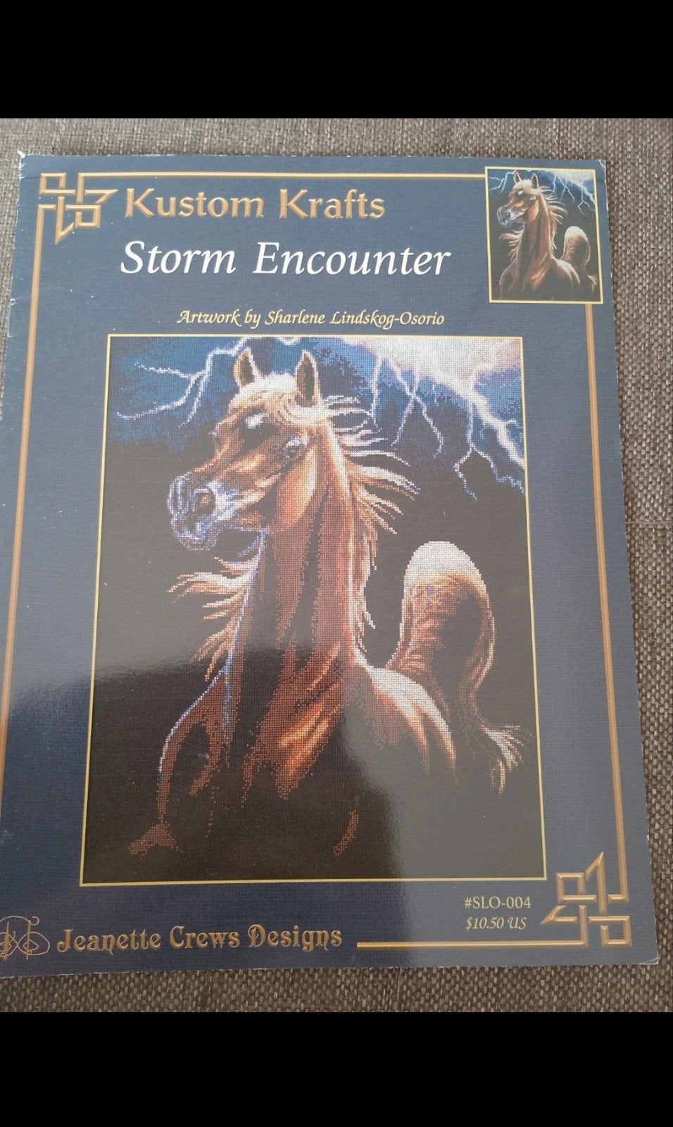 Nieuw patroon kustom krafts storm encounter, Ophalen of Verzenden, Nieuw, Handborduren, Patroon