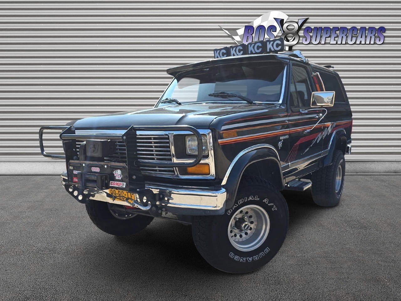 Ford Bronco XLT (bj 1981, automaat), Auto's, Automaat, Zwart, Origineel Nederlands, Bedrijf