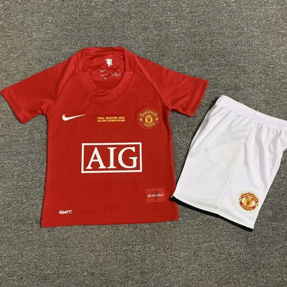 Manchester United thuis kinderset retro 2007/08 | Nieuw, Verzenden, Nieuw, Shirt