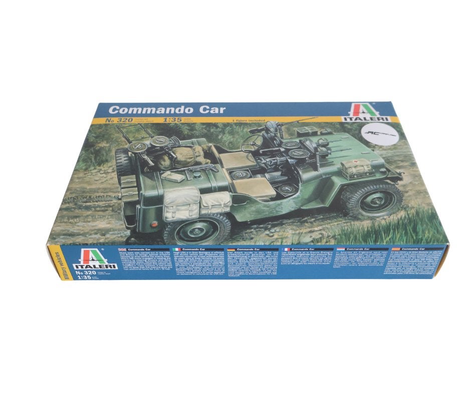 Italeri COMMANDO CAR ITA-0320, Italeri, Groter dan 1:32, Nieuw, Ophalen of Verzenden