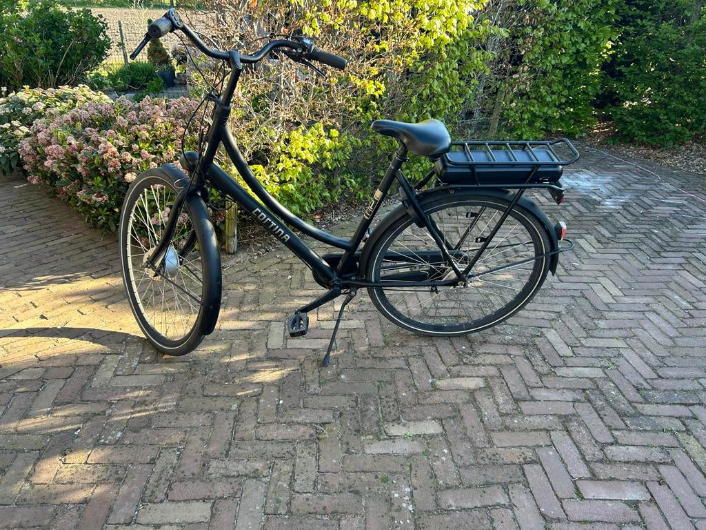 Cortina U1 elektrische Damesfiets Bafang 450Wh accu, 2300km, Fietsen en Brommers, Ophalen of Verzenden, Zo goed als nieuw, Overige merken