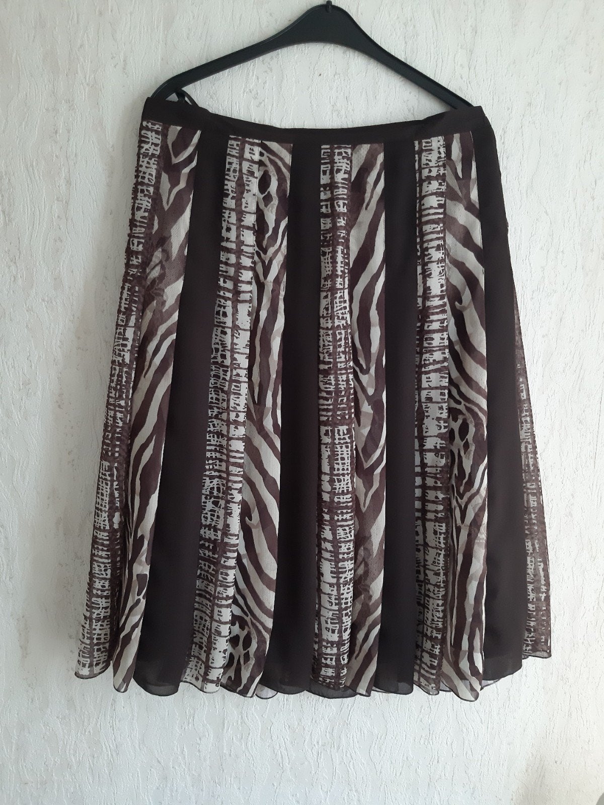 Delmond rok maat 46 met zebraprint, Delmond, Ophalen of Verzenden, Maat 46/48 (XL) of groter