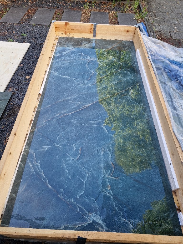 Keramische xxl slabtegel 260x120, Doe-het-zelf en Verbouw, Ophalen, 60 cm of meer, Nieuw, Minder dan 5 m²