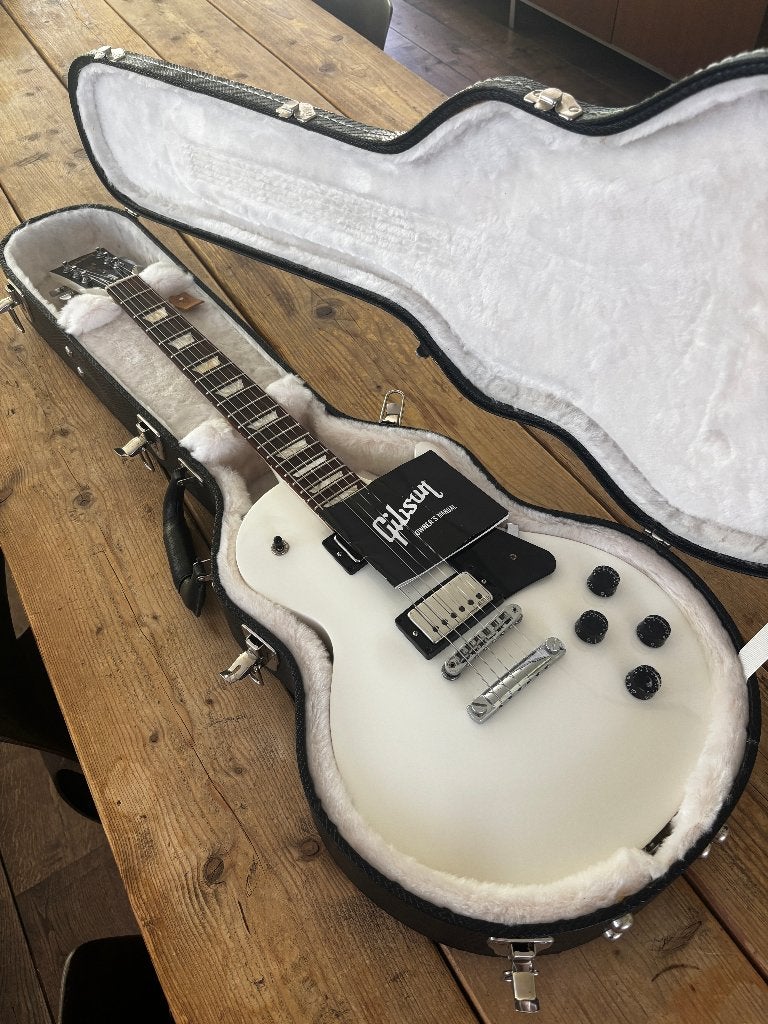 Gibson Les Paul Studio Alpine White 2017, Muziek en Instrumenten, Ophalen of Verzenden, Gebruikt, Solid body, Gibson
