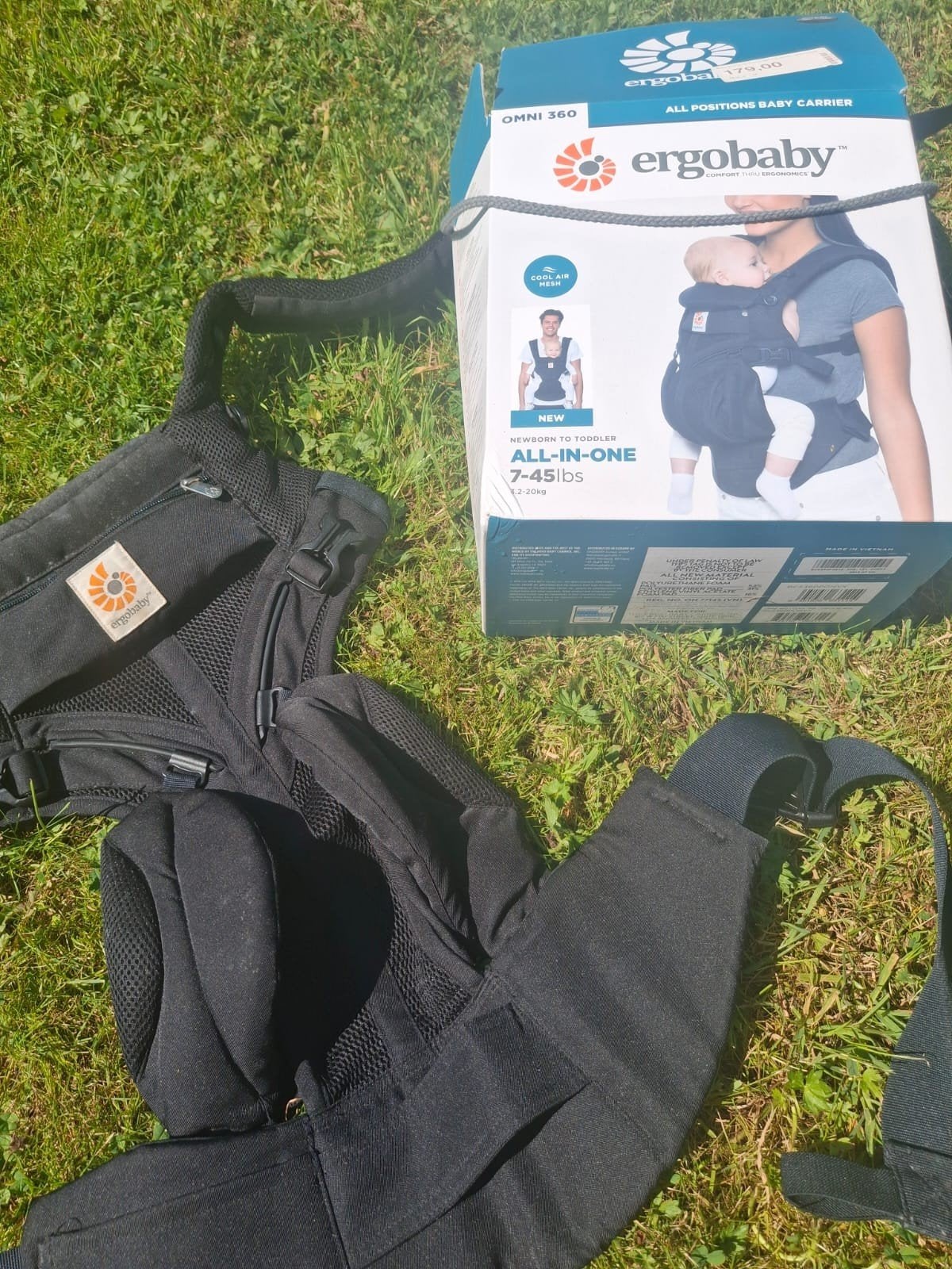 Ergobaby Omni 360 Draagzak - Zo goed als nieuw, Kinderen en Baby's, Babydragers en Draagdoeken, Ophalen of Verzenden