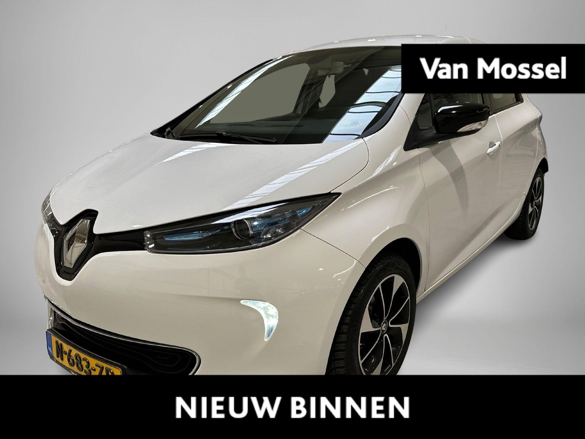 Renault ZOE R90 Intens 41 kWh 93PK Inclusief Koopaccu | Navi, Auto's, Stof, Gebruikt, 41 kWh, 92 pk