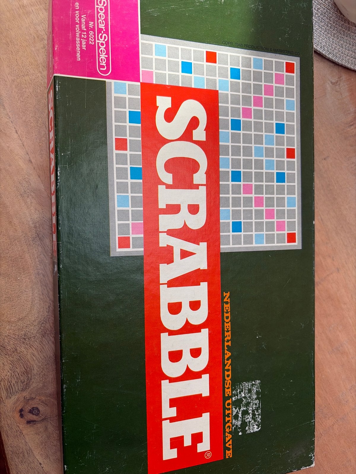 Scrabble - Complete Nederlandse Uitgave (Spear-Spelen), Drie of vier spelers, Ophalen of Verzenden, Gebruikt