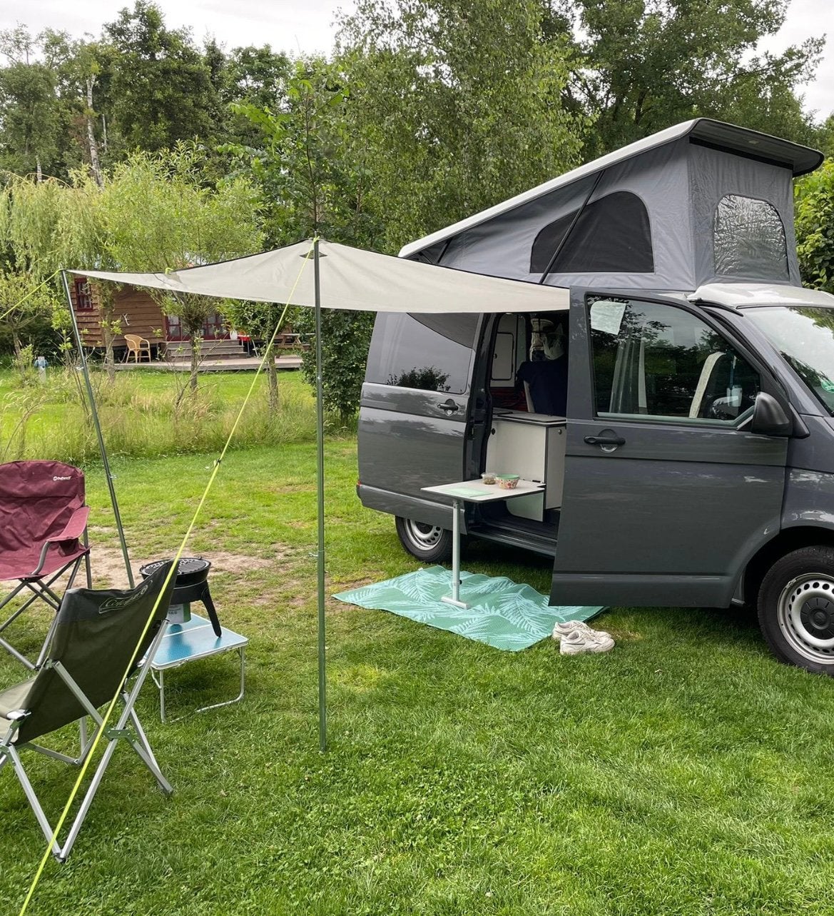 Luifel Reimo voor Multirail 255x240, Caravans en Kamperen, Ophalen, Gebruikt